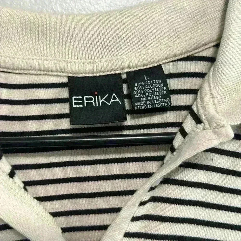 Vintage Erika tank top with collar Size large - Picture 3 of 5